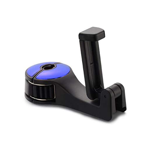 Hiriyt Car Phone Holder - Adjustable Headrest Hook Stand for iPhone & Android - Universal Car Mount for Safe Driving & Hands-Free Navigation - Perfect for Road Trips & Commuting