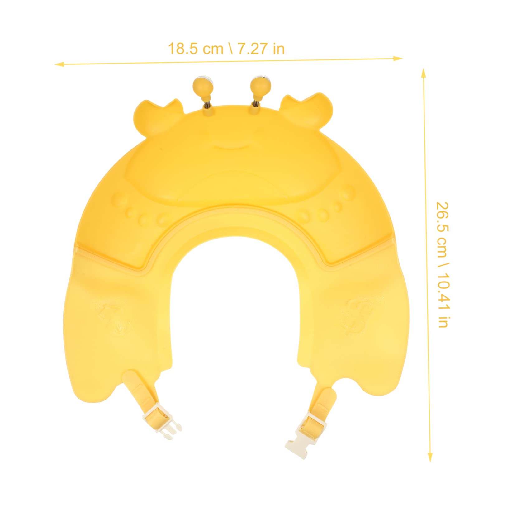 ORFOFE Waterproof Shampoo Cap for Adults & Kids - Reusable Shower Bath Hat for Hair Washing, Spa, Salon & Travel - Soft Silicone Hair Shield Protector (Perfect for Elderly Care & Post-Surgery Use)