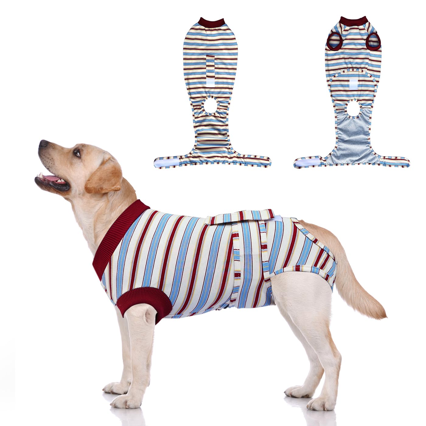 Puptoceed Dog Surgery Recovery Suit - Post-Surgery Onesie for Dogs, Soft & Breathable Pet Bodysuit - Ideal for Spay/Neuter Recovery, Wound Protection & Comfort (Size 3XL) - Perfect for Post-Op Care, E-Collar Alternative & Daily Wear