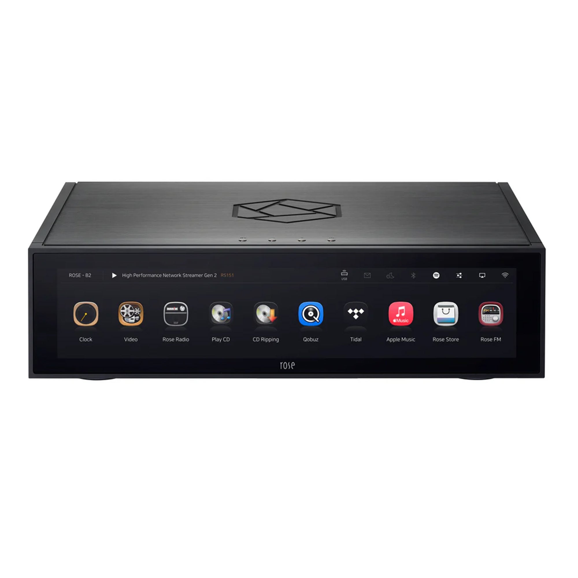 HiFi ROSE RS151 High Performance Network Audio Streamer - Premium Wireless Music Player for Home Theater & Audiophile Systems