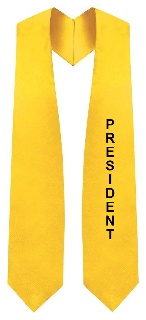 President Class Officer Stole - Premium Clergy Scarf for Church Services, Ordinations & Religious Ceremonies | Elegant Liturgical Vestment for Ministers & Priests