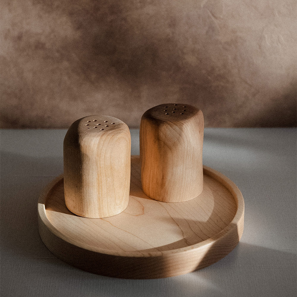 Handcrafted Maple Wood Plate - Natural, Durable & Eco-Friendly for Dining, Serving & Home Decor