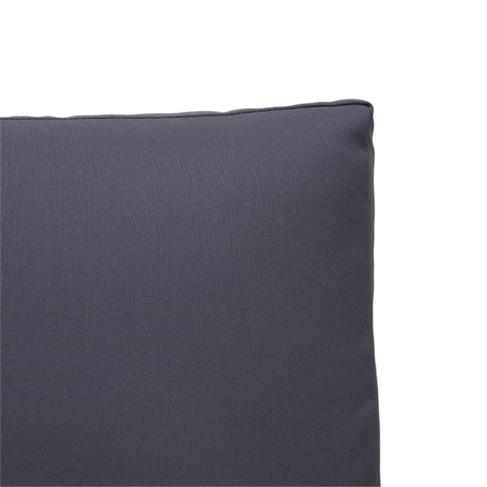 Waterproof Outdoor Patio Wood Loveseat with Gray Cushion - Perfect for Garden, Backyard, Poolside & Balcony Relaxation