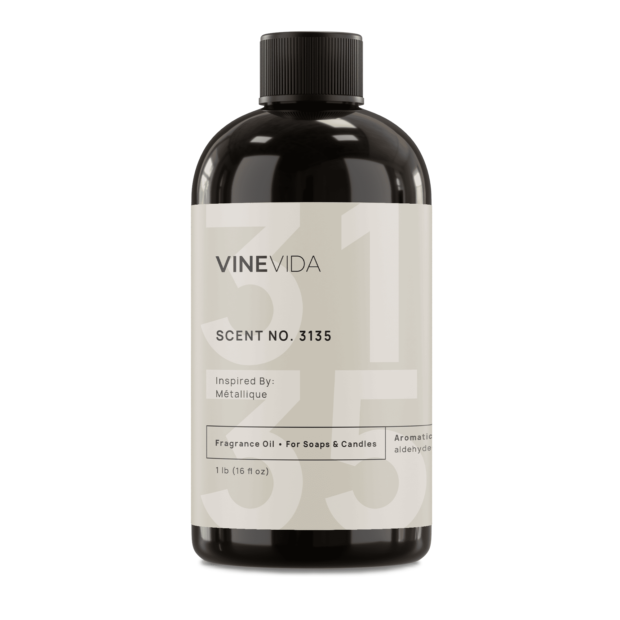NO. 3135 Fragrance Oil for Soaps & Candles - Inspired by Tom Ford Métallique | Long-Lasting Scent for DIY Bath & Body Products, Home Aromatherapy
