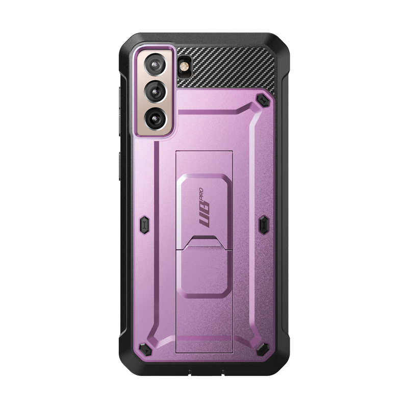 Samsung Galaxy S21 Plus Case - Unicorn Beetle Pro Rugged Protective Cover with Shockproof Design in Metallic Purple | Perfect for Outdoor Adventures, Work & Daily Use