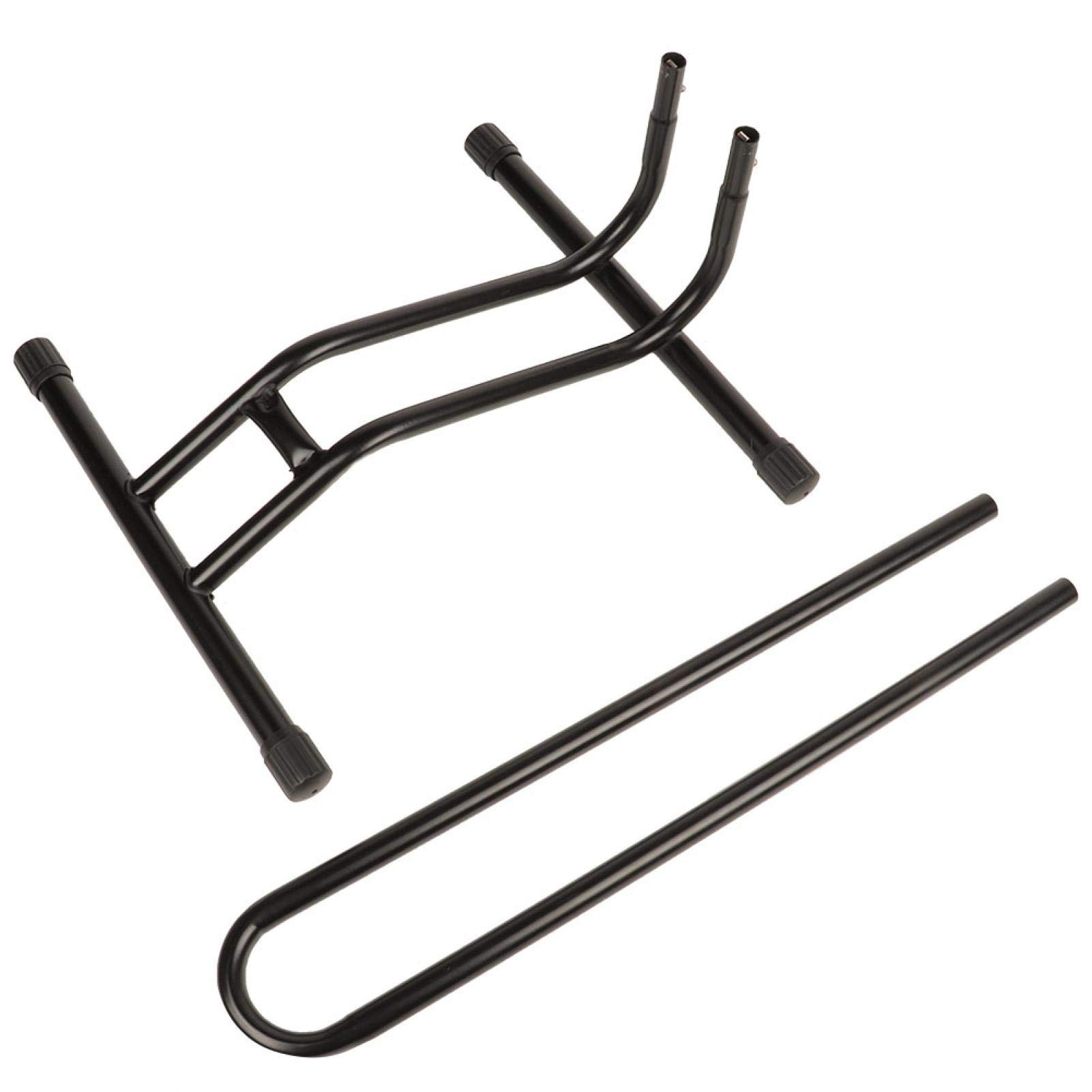 Pwshymi Bike Floor Stand - Heavy Duty Bike Parking Rack & Holder for Indoor/Outdoor Use - Perfect Bike Accessory for Garage, Apartment, or Patio Storage