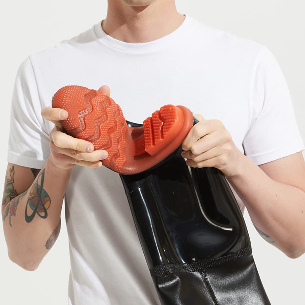 PVC Waterproof Seam Sealed Bootfoot Chest Wader for Fishing & Hunting - Men's & Women's Wading Boots - Ideal for Fly Fishing, Duck Hunting & Outdoor Water Activities
