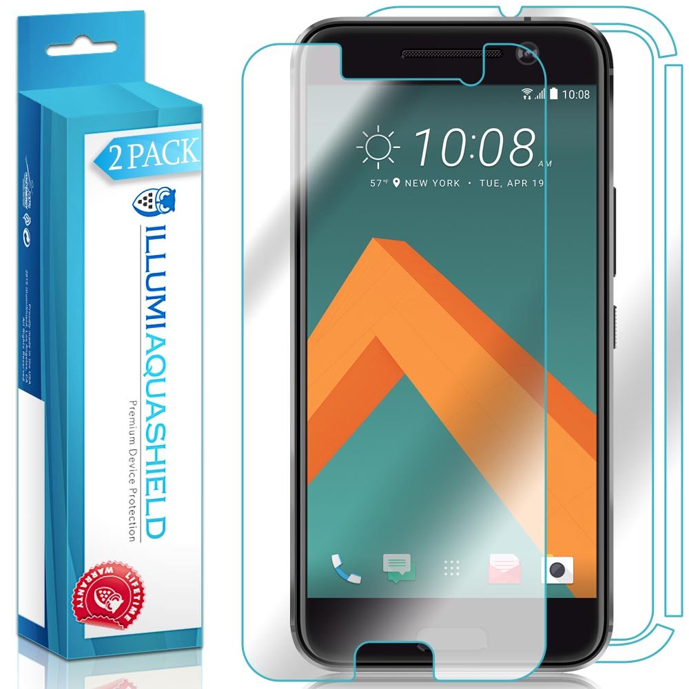 HD Clear TPU Screen Protector for HTC 10 (2-Pack) - No-Bubble, Scratch-Resistant Front & Back Film | Perfect for Daily Use, Gaming & Outdoor Activities