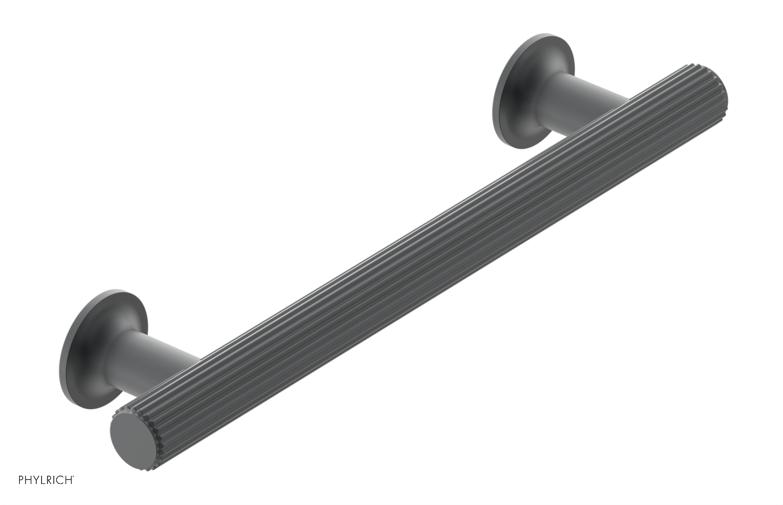 DUSTRIE 6 Pack Cabinet Pulls 370 92 06 - Matte Black Drawer Handles for Kitchen, Bathroom & Furniture (3