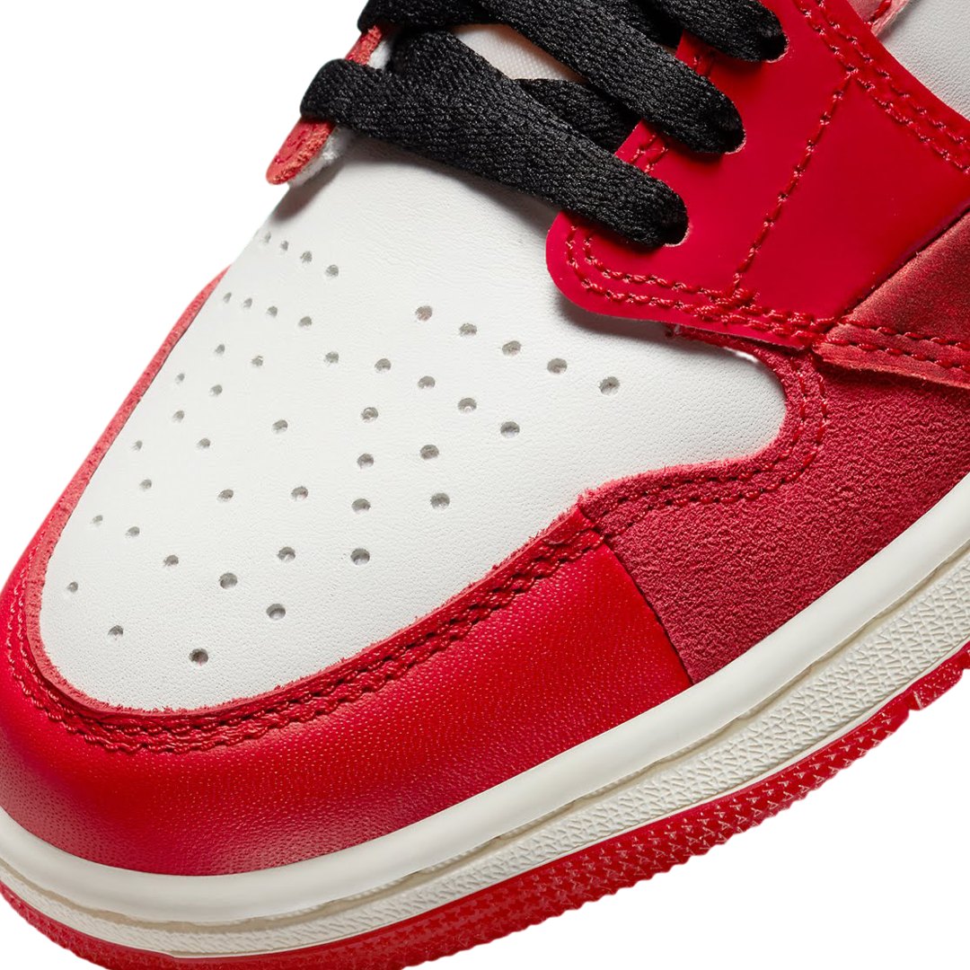 Air Jordan 1 High OG SP Spider-Verse Next Chapter Sneakers - University Red, Black & White Colorway | Limited Edition Basketball Shoes for Collectors & Streetwear Fashion