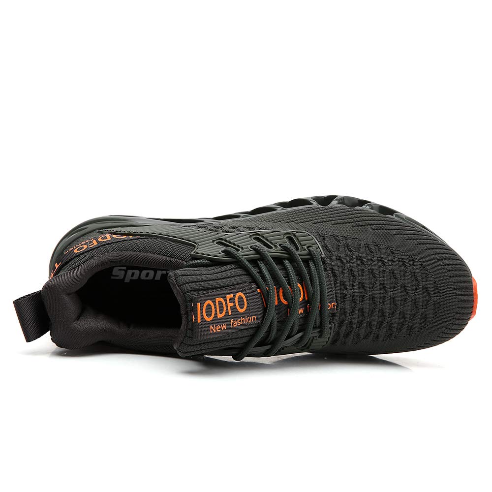 TSIODFO Men's Athletic Sneakers - Lightweight Running Shoes for Walking, Tennis & Gym Workouts - Breathable Comfort for Casual Wear & Sports Activities