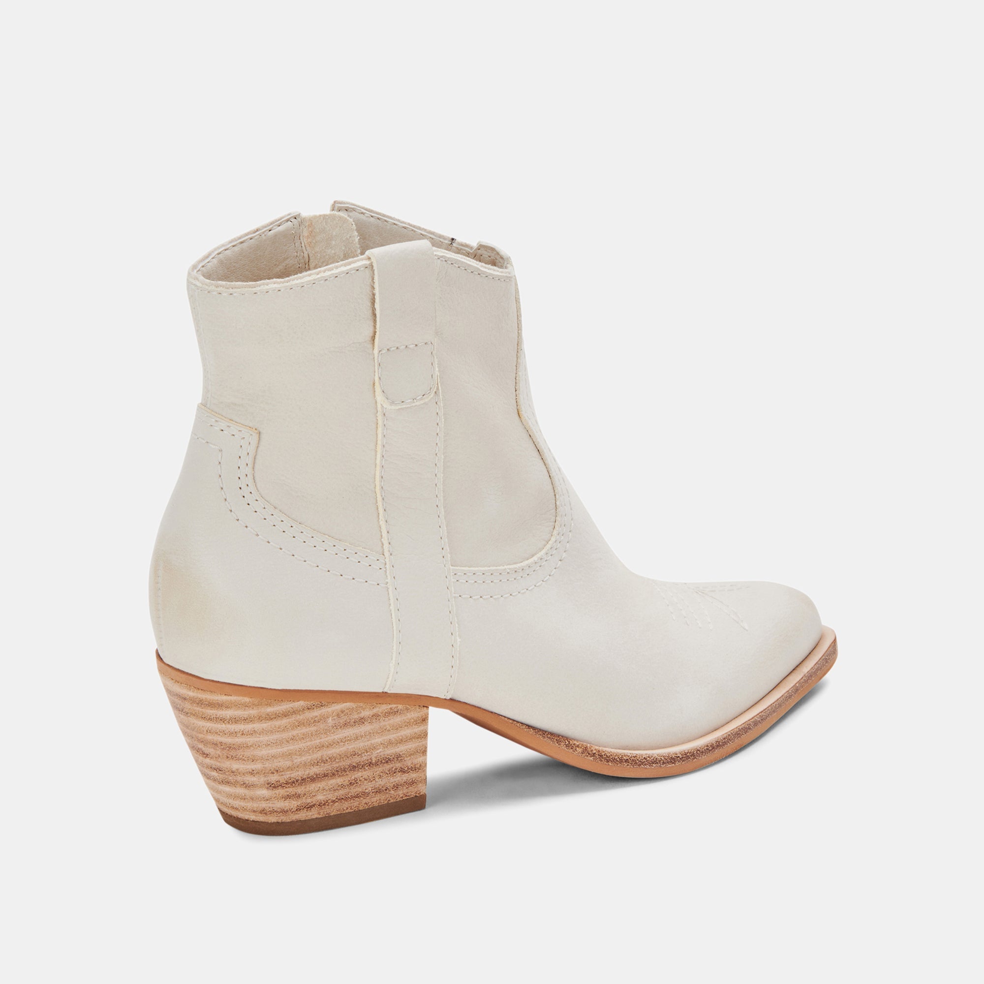 SILMA BOOTIES IVORY NUBUCK - Women's Comfortable Winter Boots for Walking & Outdoor Activities - re:vita Collection