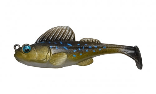 Megabass Dark Sleeper 3 Soft Swimbait - Premium Fishing Lure for Bass & Freshwater Fish - Perfect for Casting, Jigging & Slow Retrieval