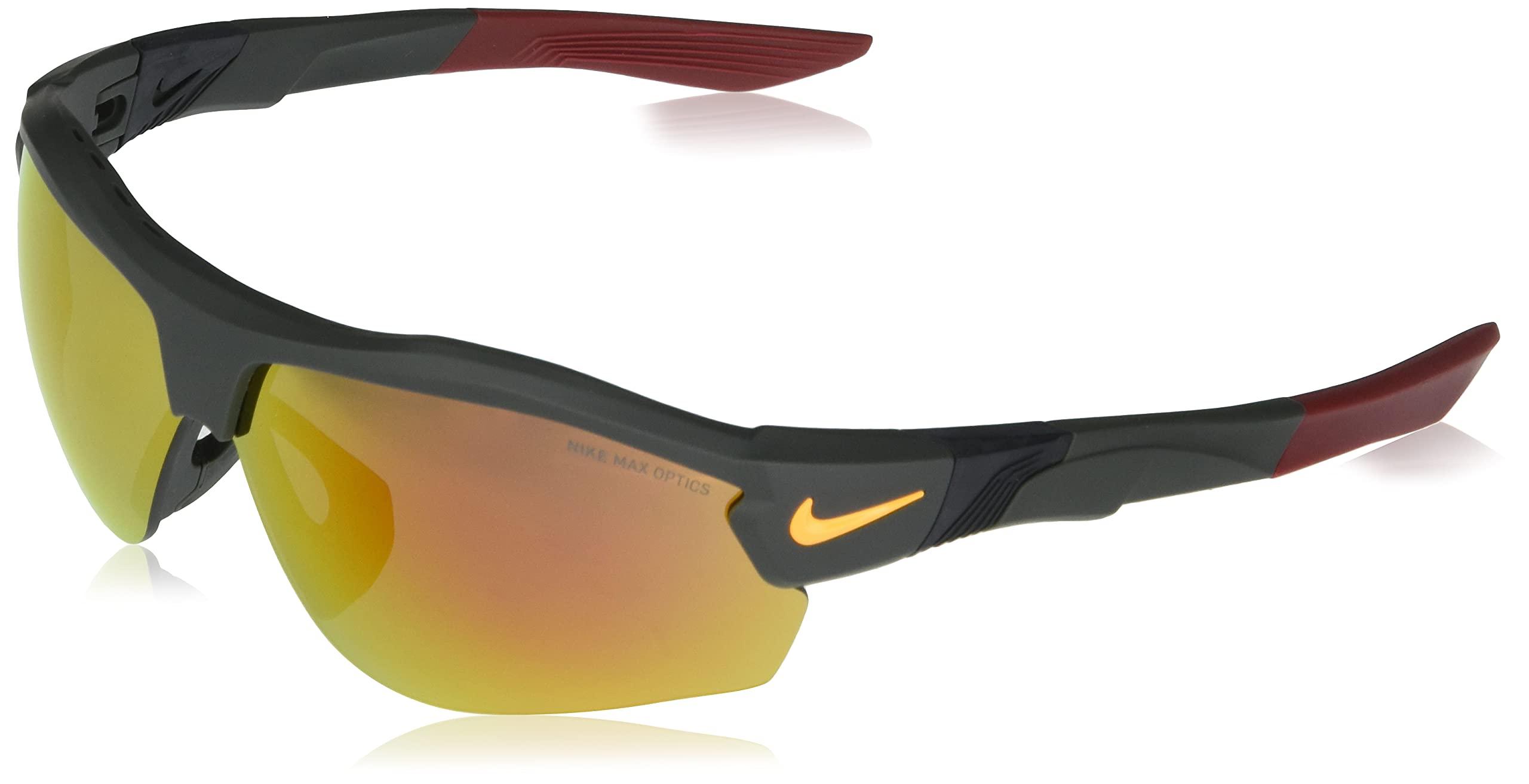 Nike Show X3 Rectangular Sunglasses for Men & Women - UV Protection, Lightweight & Stylish - Perfect for Running, Driving, Beach & Outdoor Activities