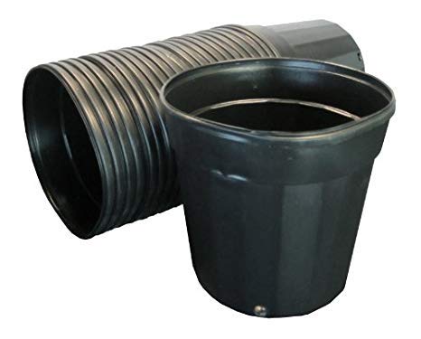 2 Gallon Nursery Pots - 10 Pack Plastic Plant Pots for Outdoor Flowers, Vegetables & Garden Plants | Durable & Lightweight | Ideal for Gardening, Landscaping & Container Planting