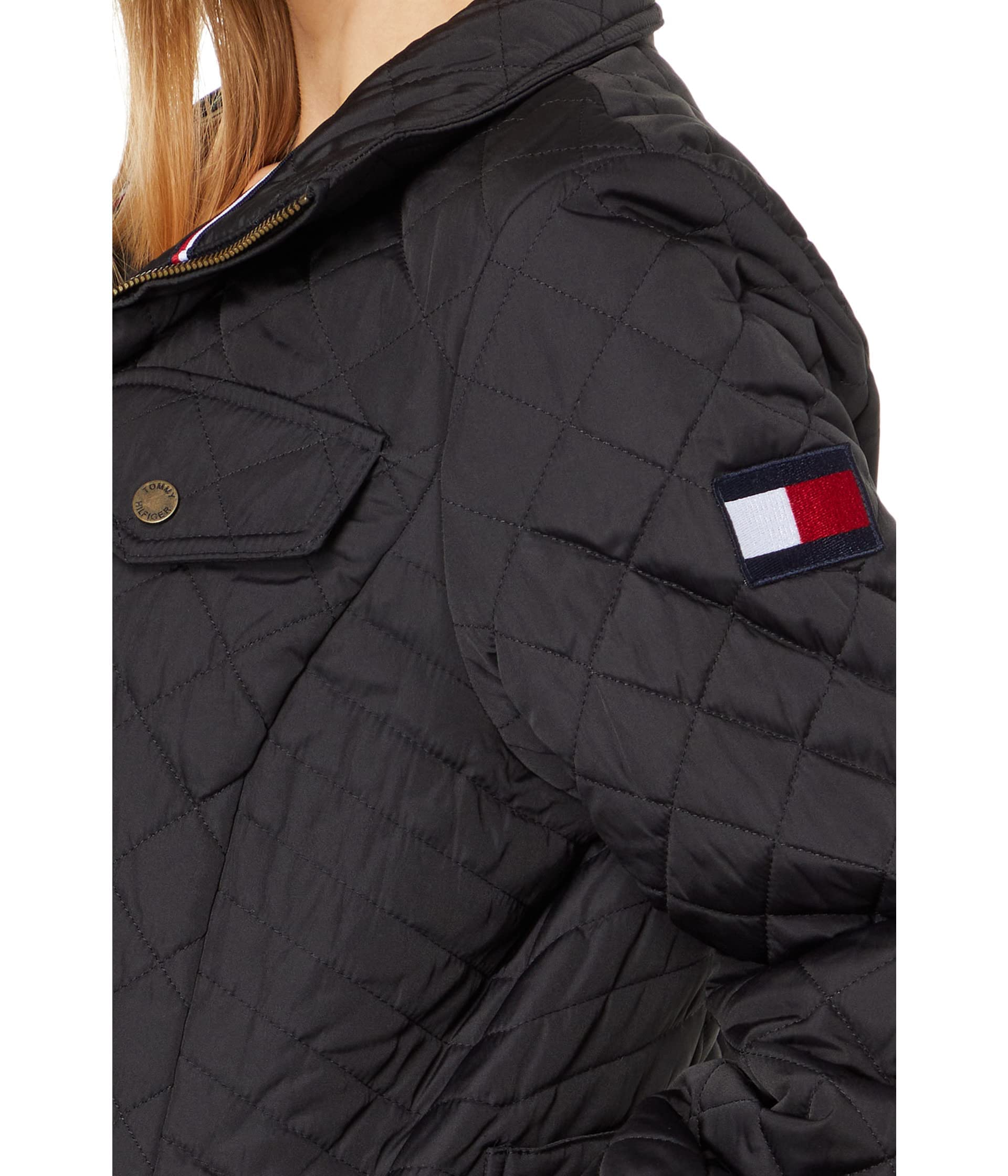 Tommy Hilfiger Women's Lightweight Quilted Jacket for Fall - Stylish Outerwear for Casual Wear, Work & Travel