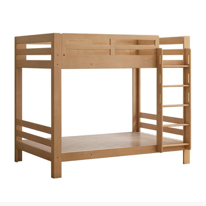 Natural Wood Color Beech Children's Bunk Bed