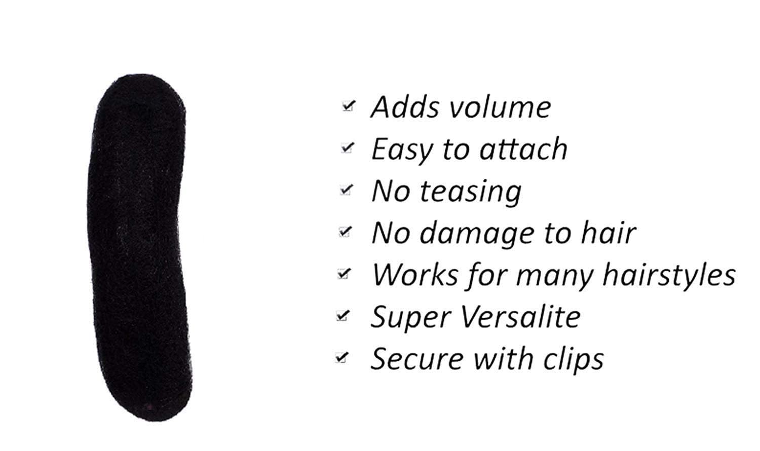 GadinFashion™ Hair Puff Grip - Hair Bun Maker & Stuffing Tool for Women & Girls - Perfect for Ponytails, Updos & Styling at Home, Work or Special Events