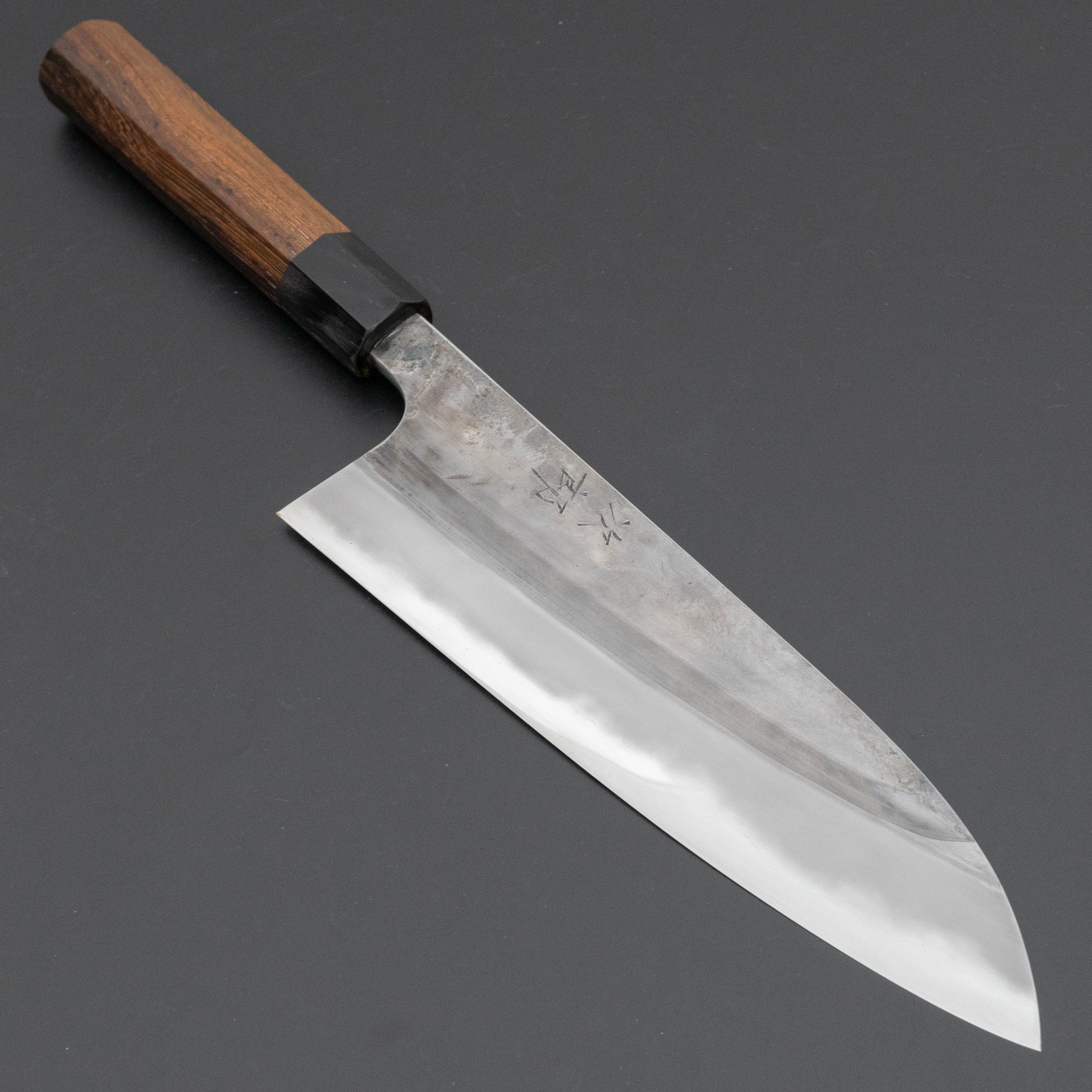 Premium Jiro Tsuchime Wa Gyuto 210mm Japanese Chef Knife with Taihei Tagayasan Handle - Perfect for Sushi, Meat Cutting & Professional Kitchen Use