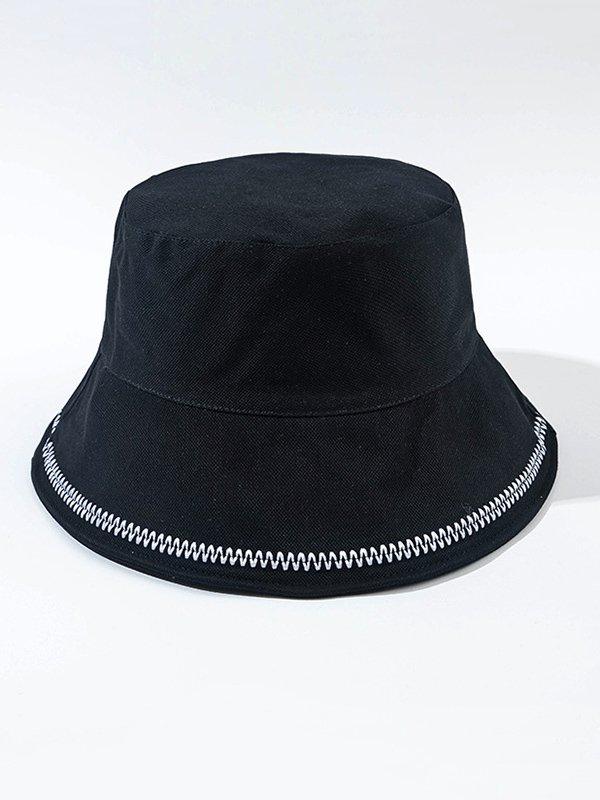 Lovevop Stylish Solid Color Fisherman Hat - Trendy Casual Sun Hat for Women & Men - Perfect for Beach, Outdoor, and Summer Fashion