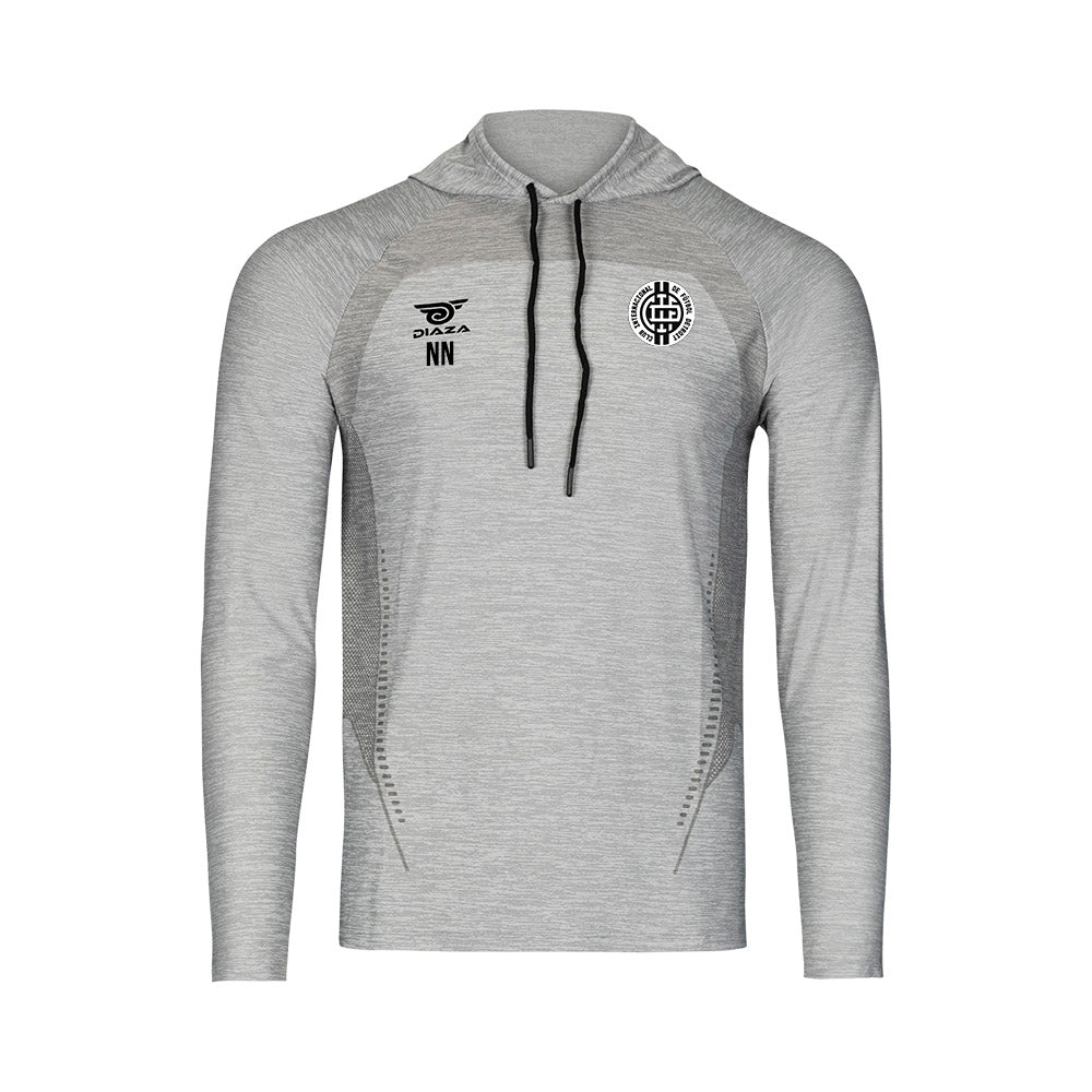 Inter Detroit Suba Hooded Long Sleeve Sweatshirt for Men & Women - Cozy Winter Pullover for Outdoor Activities & Casual Wear
