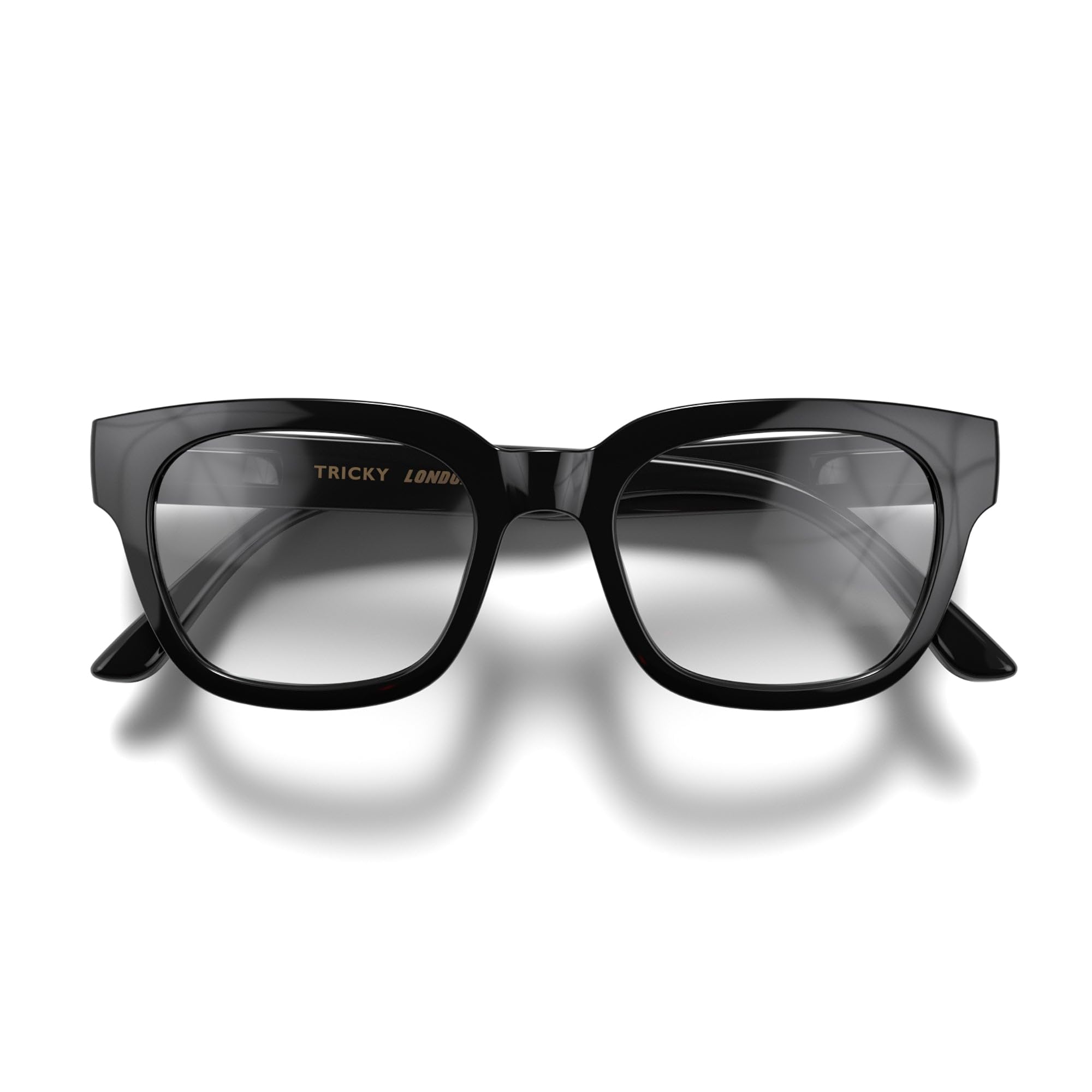 Blue Light Blocking Glasses - London Mole® Anti-Eye Strain Computer Glasses for Men & Women | Square/Rectangular/Trapezoid Frame | Reduce Digital Eye Fatigue for Work, Gaming & Screen Time