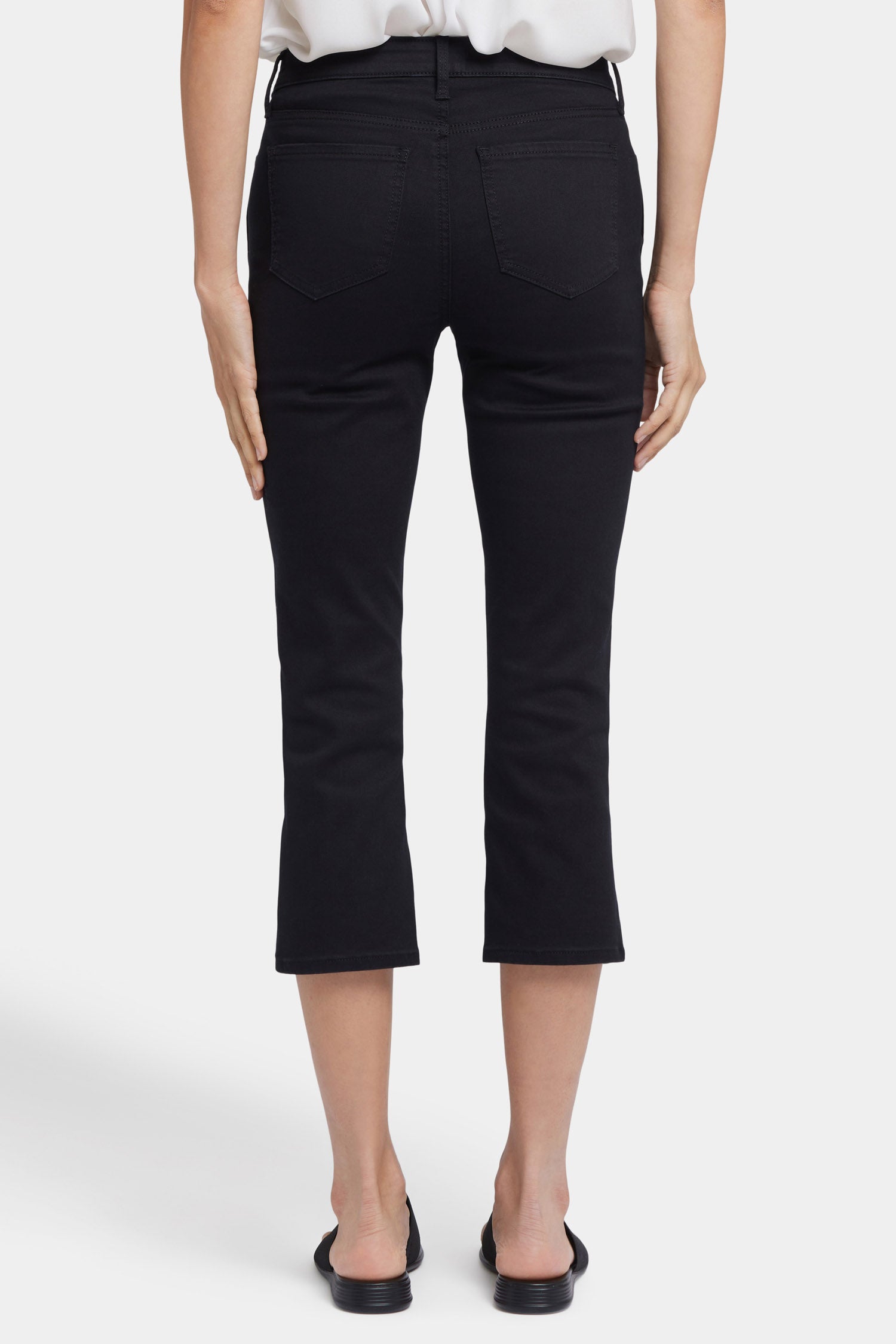 Chloe Capri Jeans for Women - High Waisted Black Denim Pants | Casual & Summer Style | Perfect for Beach, Travel & Everyday Wear
