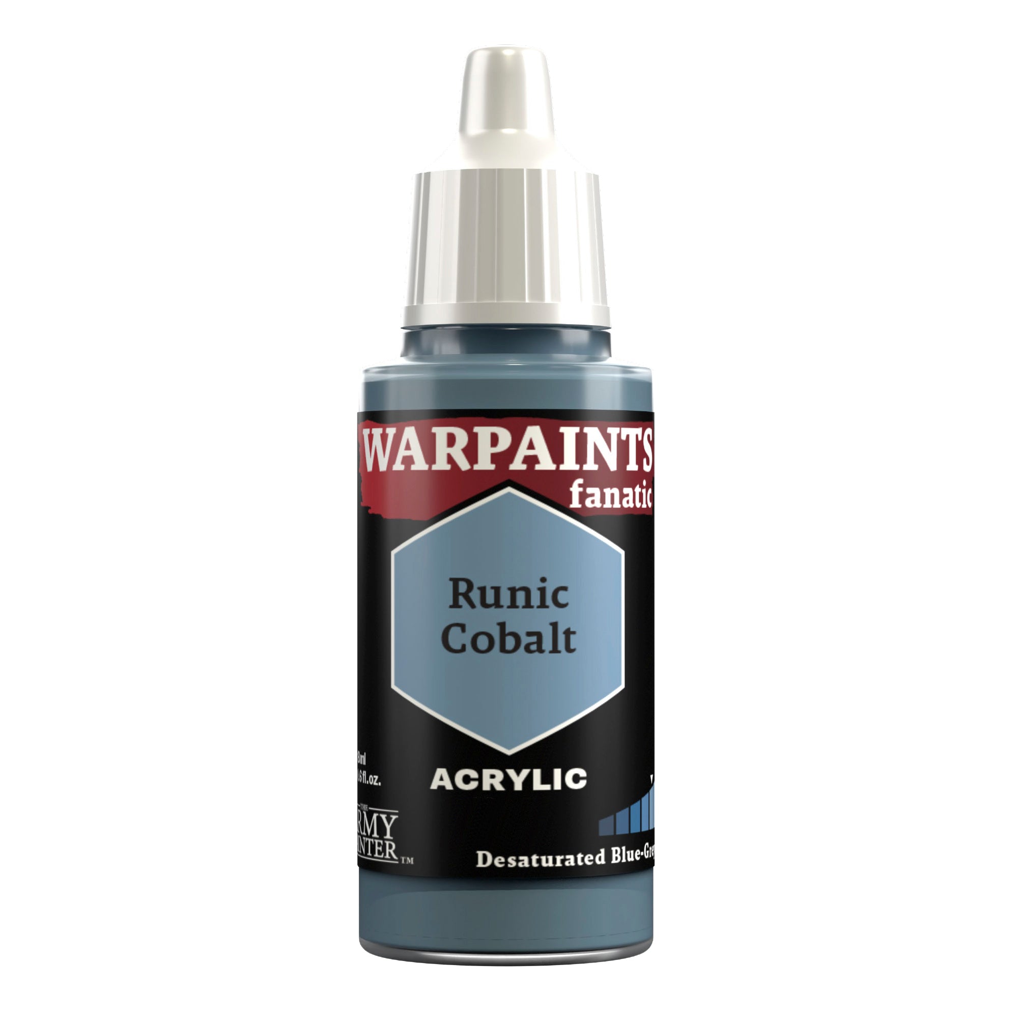 Warpaints Fanatic: Runic Cobalt - Premium Fantasy Face Paint for Cosplay, Halloween & LARP | Long-Lasting Vibrant Colors for Costume Makeup & Theatrical Performances
