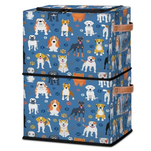 Cute Paw Print Dog Pattern
