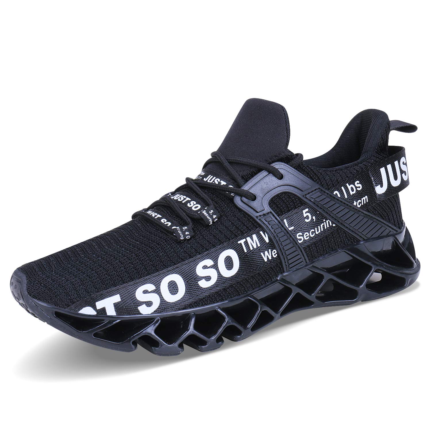 Men's Running Shoes - Non-Slip Blade Type Sneakers for Walking, Jogging & Gym Workouts | Lightweight Athletic Shoes for Men with Comfortable Cushioning