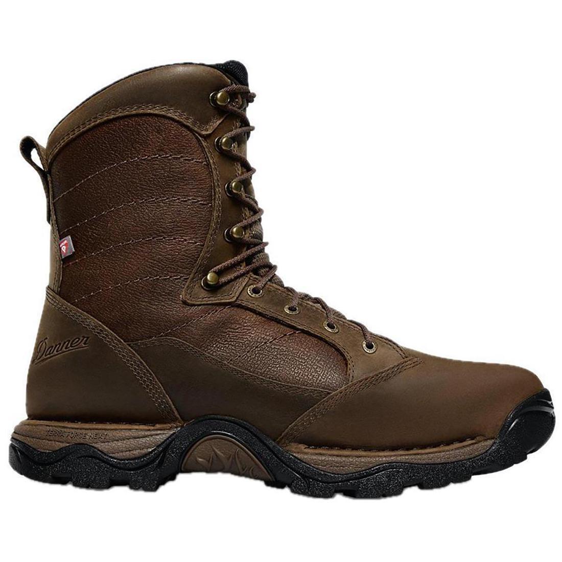 Pronghorn 8 All Leather 400G Work Boots for Men - Durable Brown Hunting & Hiking Boots for Outdoor Adventures