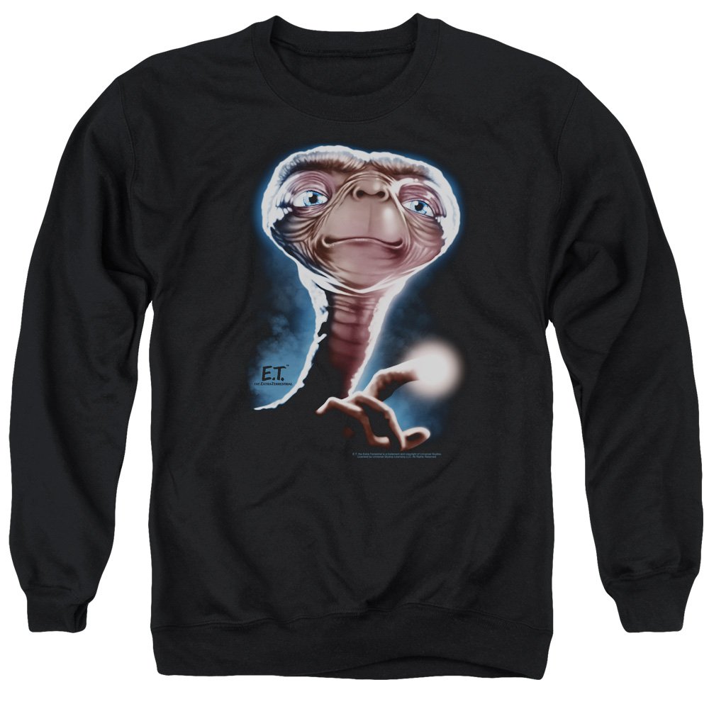 Et Portrait Unisex Crewneck Sweatshirt for Men & Women - Comfortable Casual Pullover for Everyday Wear, Street Style & Lounge Outfits