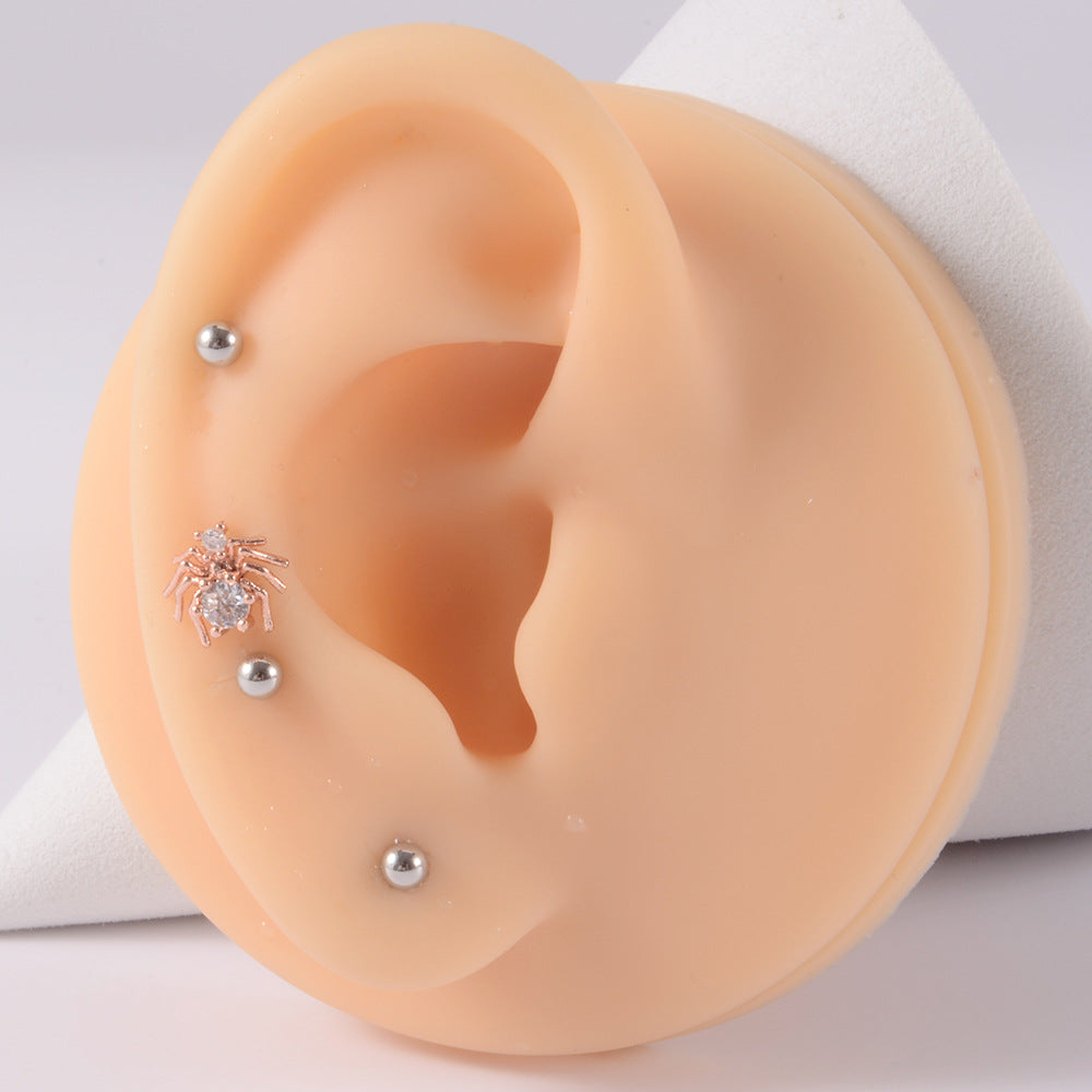 20G Cute Fruits Conch Stud Helix Stud Earrings for Women | EGD0488 | Perfect for Everyday Wear, Parties, and Gifts