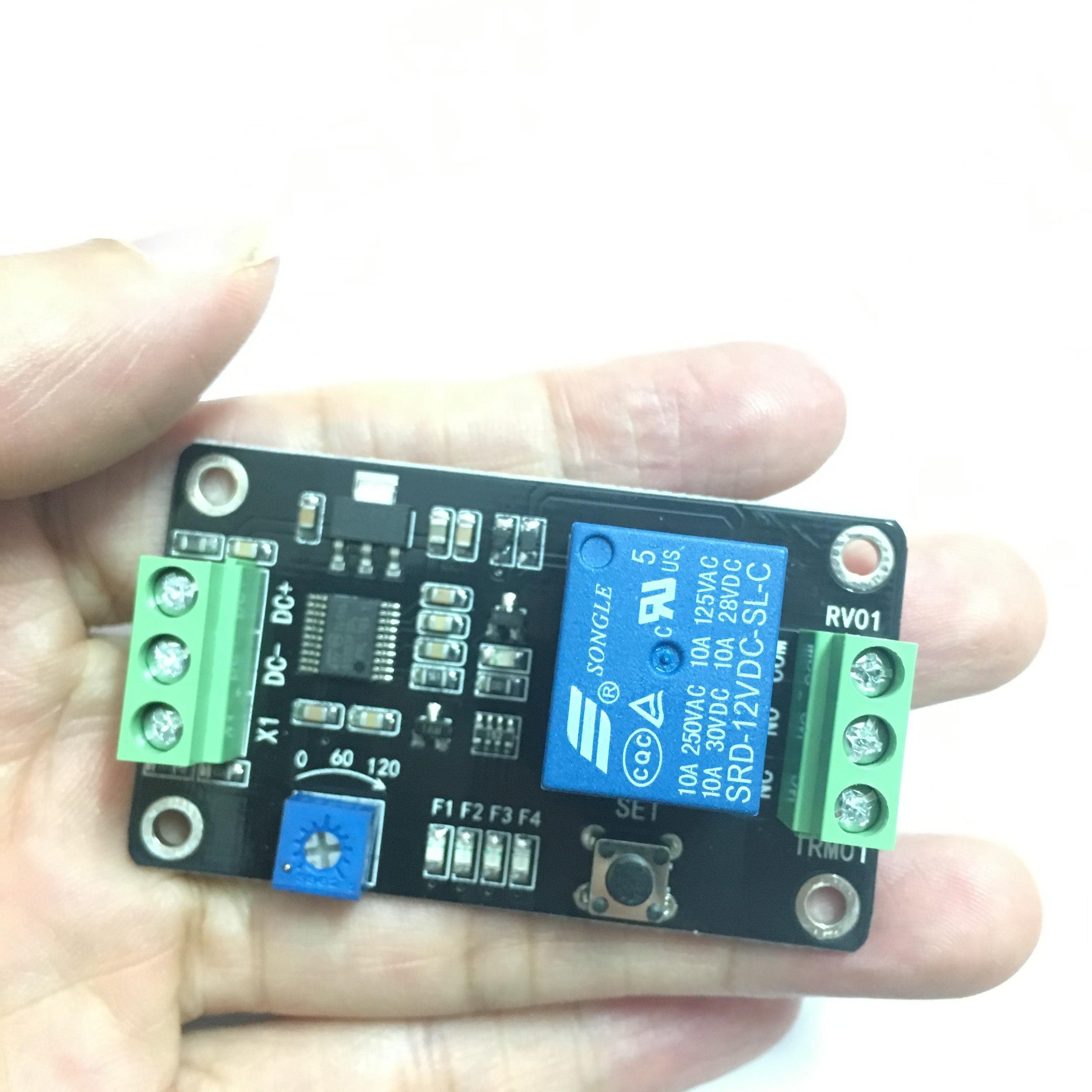 2-Pack Ultra 555 Timer 5V Delay Self-Locking Trigger Relay Module - DIY Electronics Projects, Circuit Prototyping & Automation Control