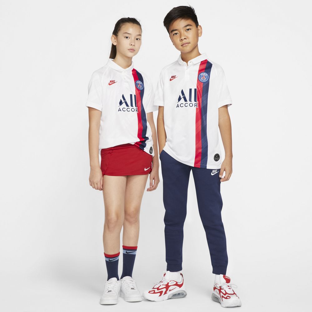 Nike Paris Saint Germain 2019/20 Stadium Third Big Kids' Soccer Jersey - Authentic PSG Away Football Shirt for Youth - Perfect for Matchdays, Training & Fan Support