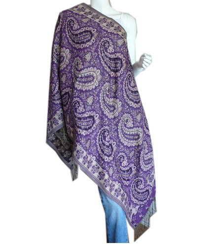 Luxury Women's Triple-Layer Pashmina Shawl Wrap - Soft Cashmere Blend Scarf for Winter, Evening & Travel - Elegant Fashion Accessory for Parties, Weddings & Office Wear