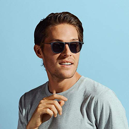 NOOZ Optics Unisex Reading Sunglasses - Slim Lightweight Magnifying Sun Glasses with Case | DINO Square Frame | Perfect for Outdoor Reading, Driving & Travel