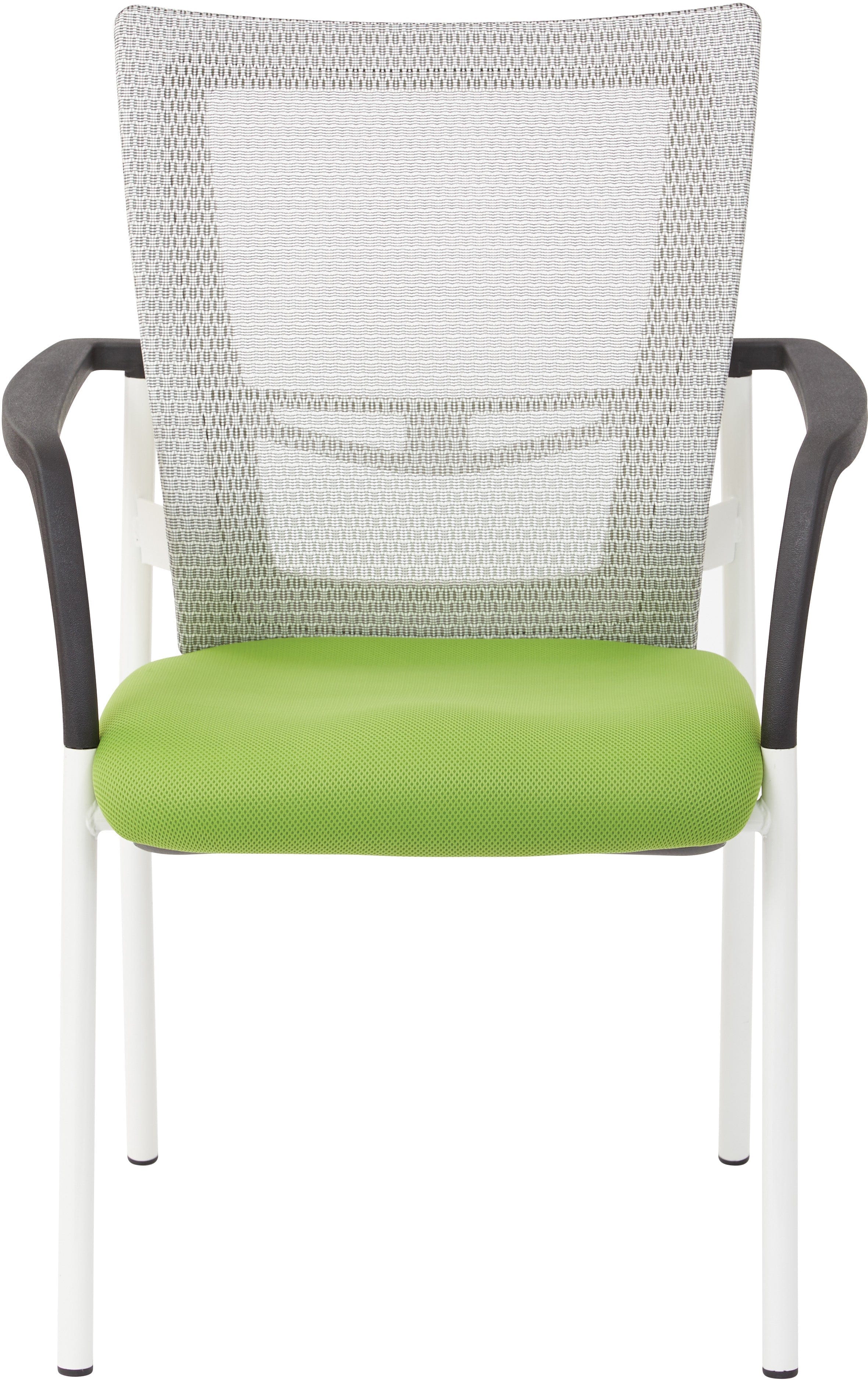 Office Star ProGrid® Mesh Back Visitor Chair [8810W] - Ergonomic Office Seating for Guests & Waiting Rooms, Comfortable Support for Home & Business Use