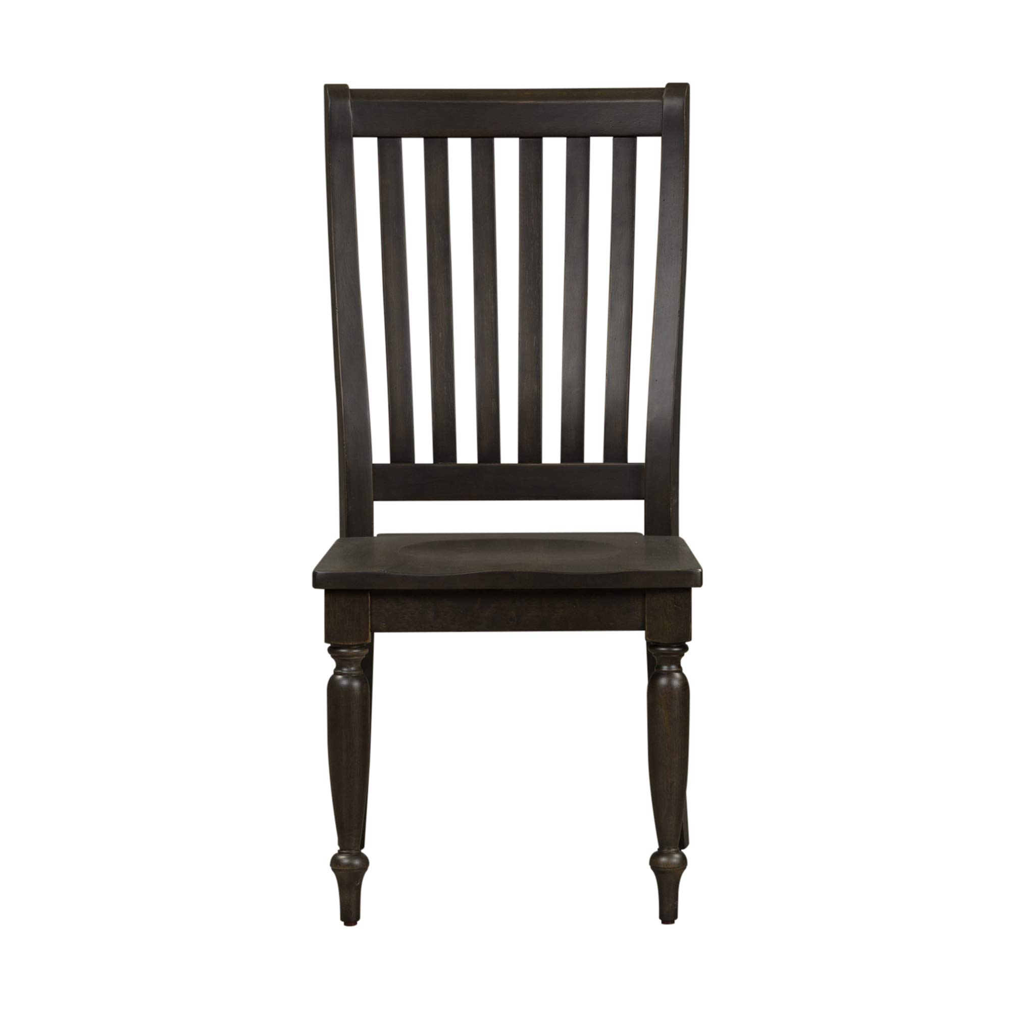 Liberty Furniture Industries Harvest Home Dining Chairs (Set of 2) - Black - Modern Farmhouse Style for Kitchen, Dining Room & Breakfast Nook