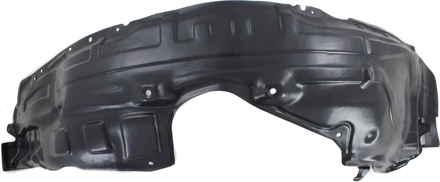 Evan Fischer Front Fender Liners Set of 2 - Driver & Passenger Side Compatible with 2010-2015 Mazda CX-9 | Durable Plastic Replacement Parts MA1249144 & MA1248144 | Perfect for Off-Road Protection & Weatherproofing