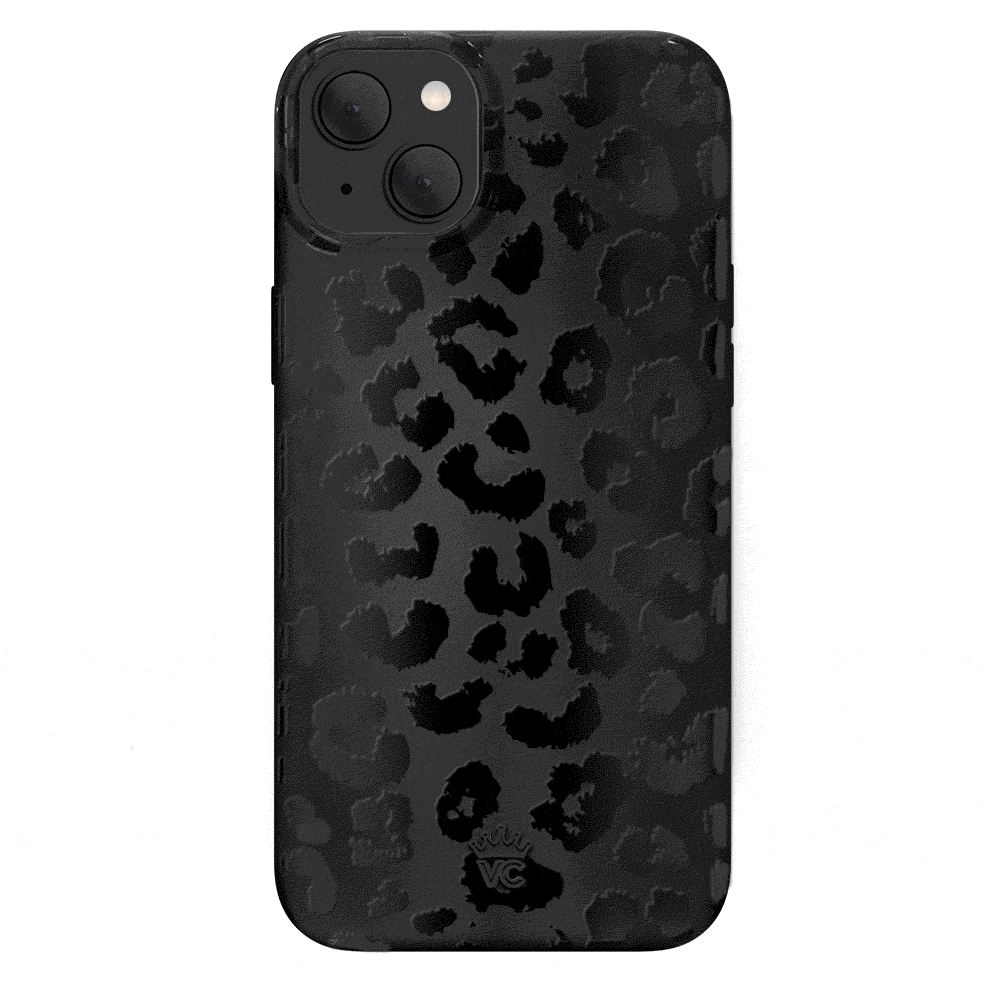 Black Leopard iPhone Case - Stylish & Durable Phone Cover for iPhone [Models] - Perfect for Everyday Protection & Fashion Statement