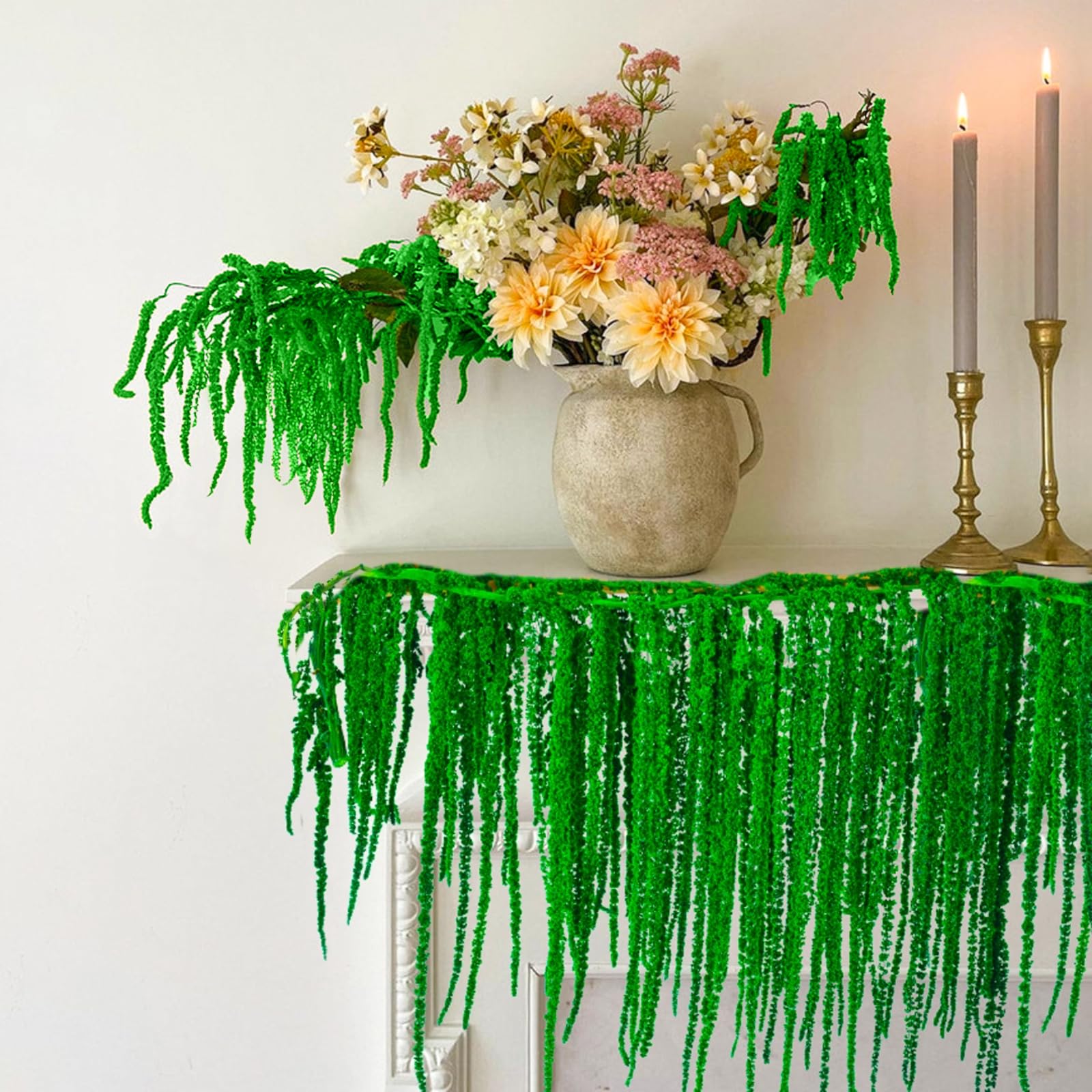 5Pcs Real Dried Amaranthus Hanging Flowers - 23