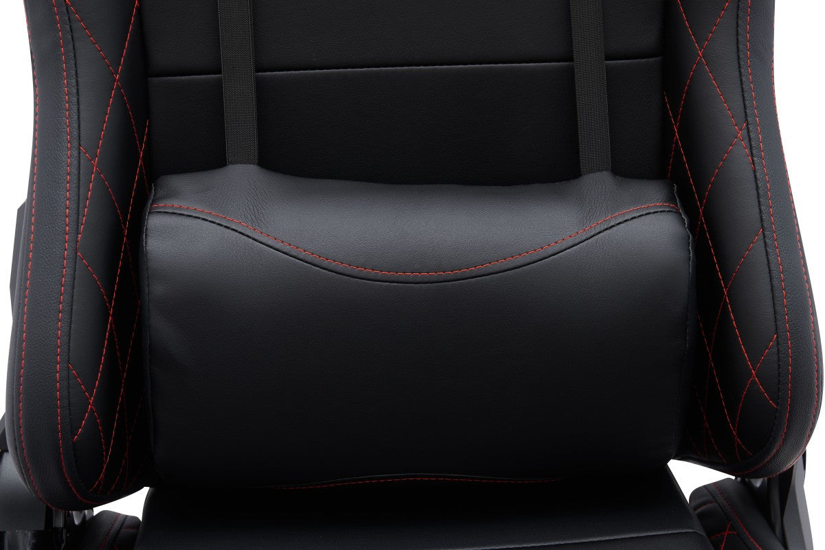 Jada Gaming Chair Black - Ergonomic Office Chair with Lumbar Support for PC & Console Gamers - Perfect for Gaming, Streaming, and Home Office Use