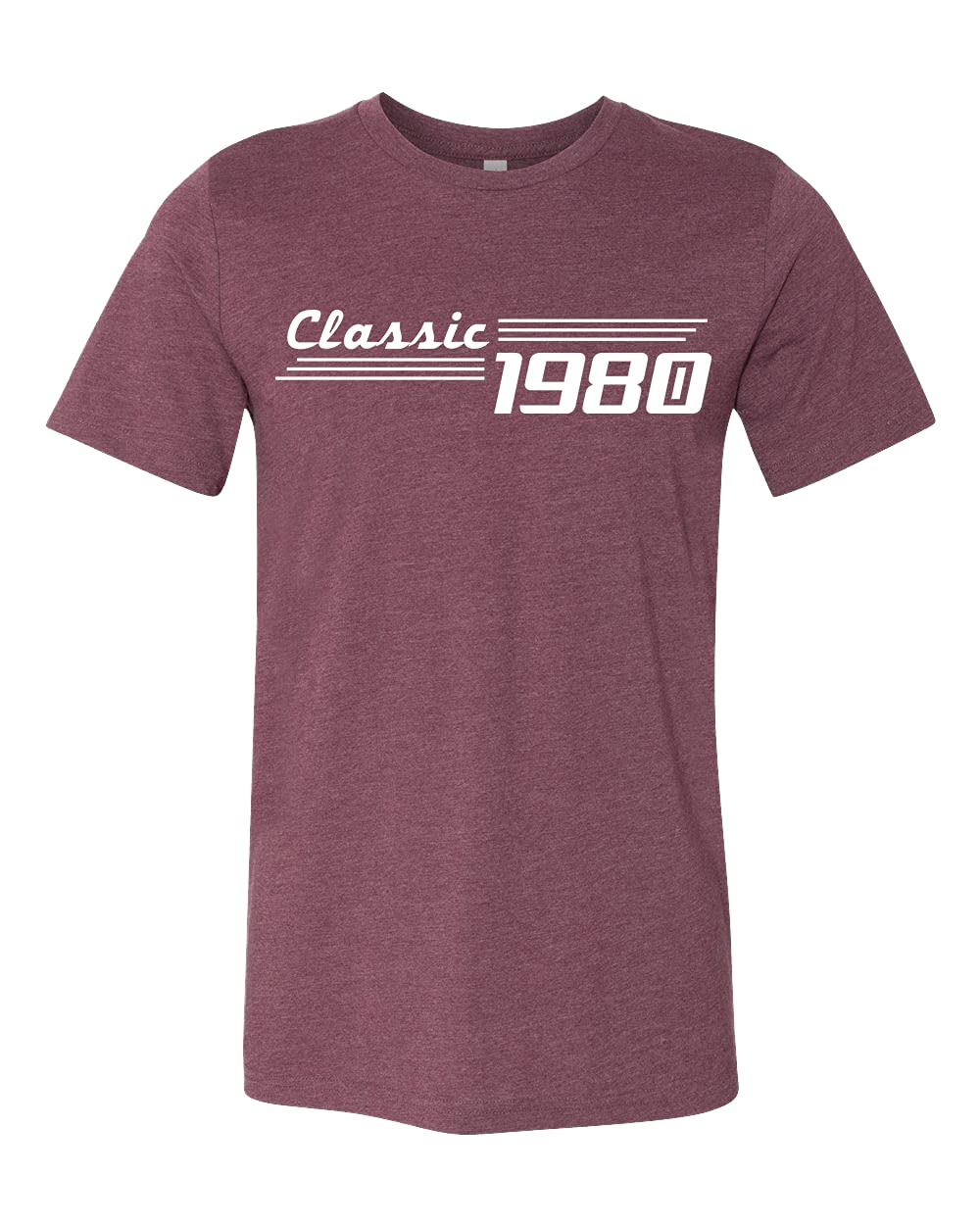 Vintage 1980 Birthday Shirt - Classic Born in 1980 Tee for Women | Perfect 80s Themed Gift for Mom & Birthday Party Outfit | Ideal for 1980s Themed Parties, Family Reunions & Special Occasions