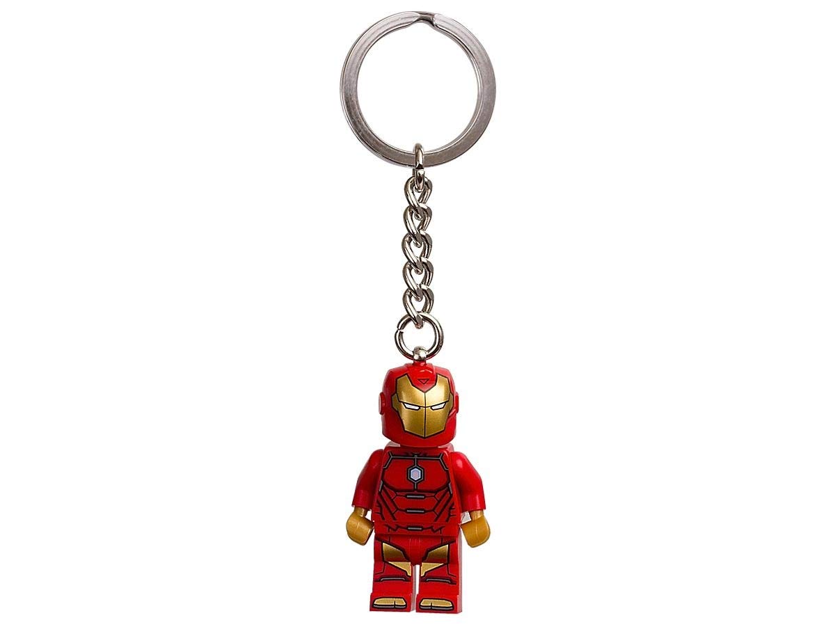 LEGO 853706 Marvel Super Heroes Invincible Iron Man Keychain - Official Collectible Key Ring for Marvel Fans, Gifts & Everyday Carry