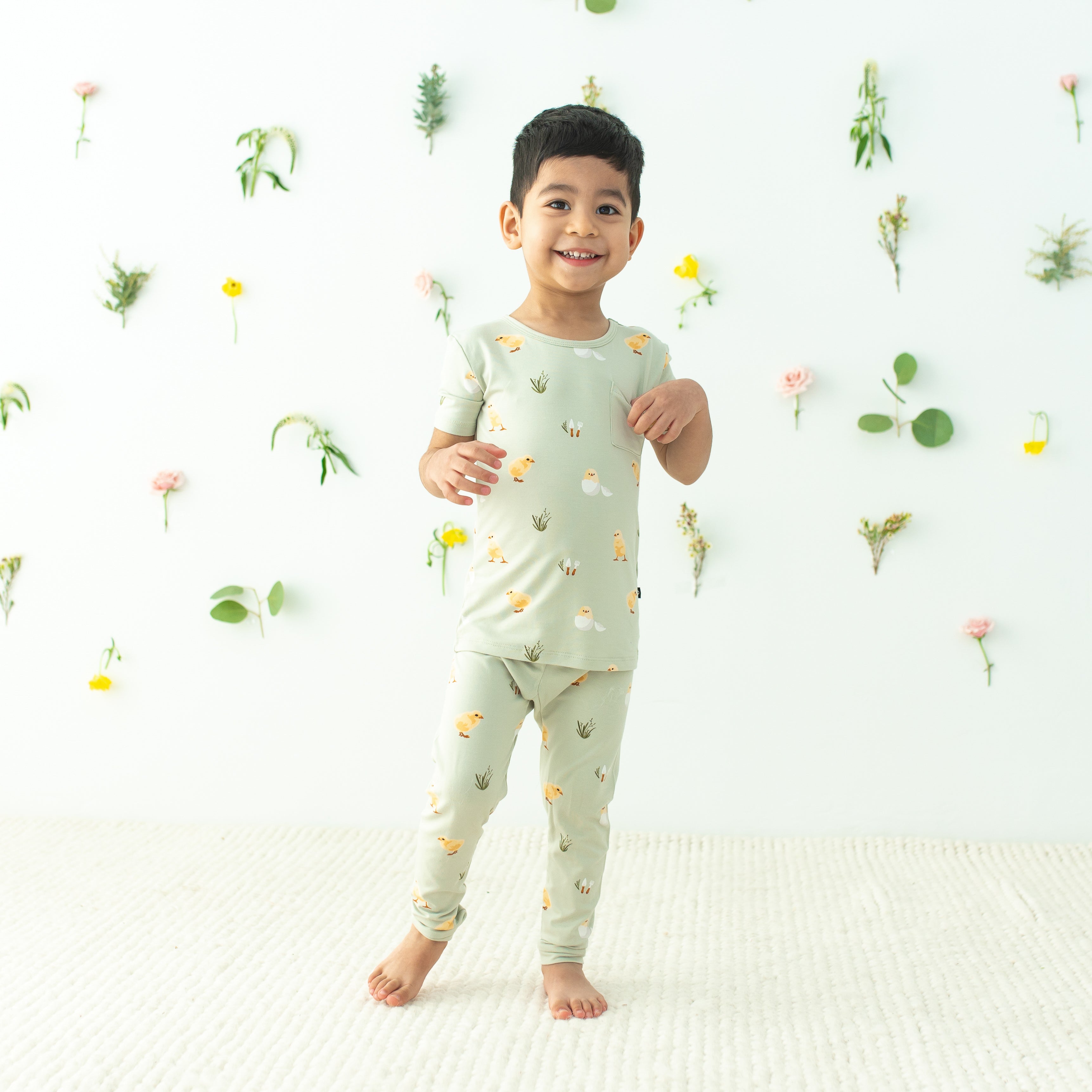 Soft Aloe Vera Short Sleeve Pajama Set with Comfortable Pants - Perfect for Women's Sleepwear, Lounge Wear & Cozy Nights at Home
