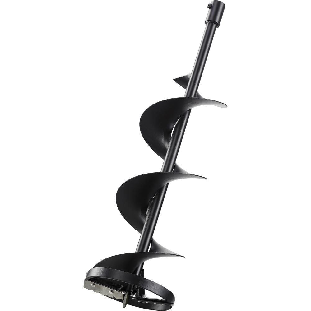 RYOBI 8-Inch Ice Auger Bit for Ice Fishing - Certified Renewed | Perfect for Drilling Holes in Frozen Lakes & Winter Fishing Adventures