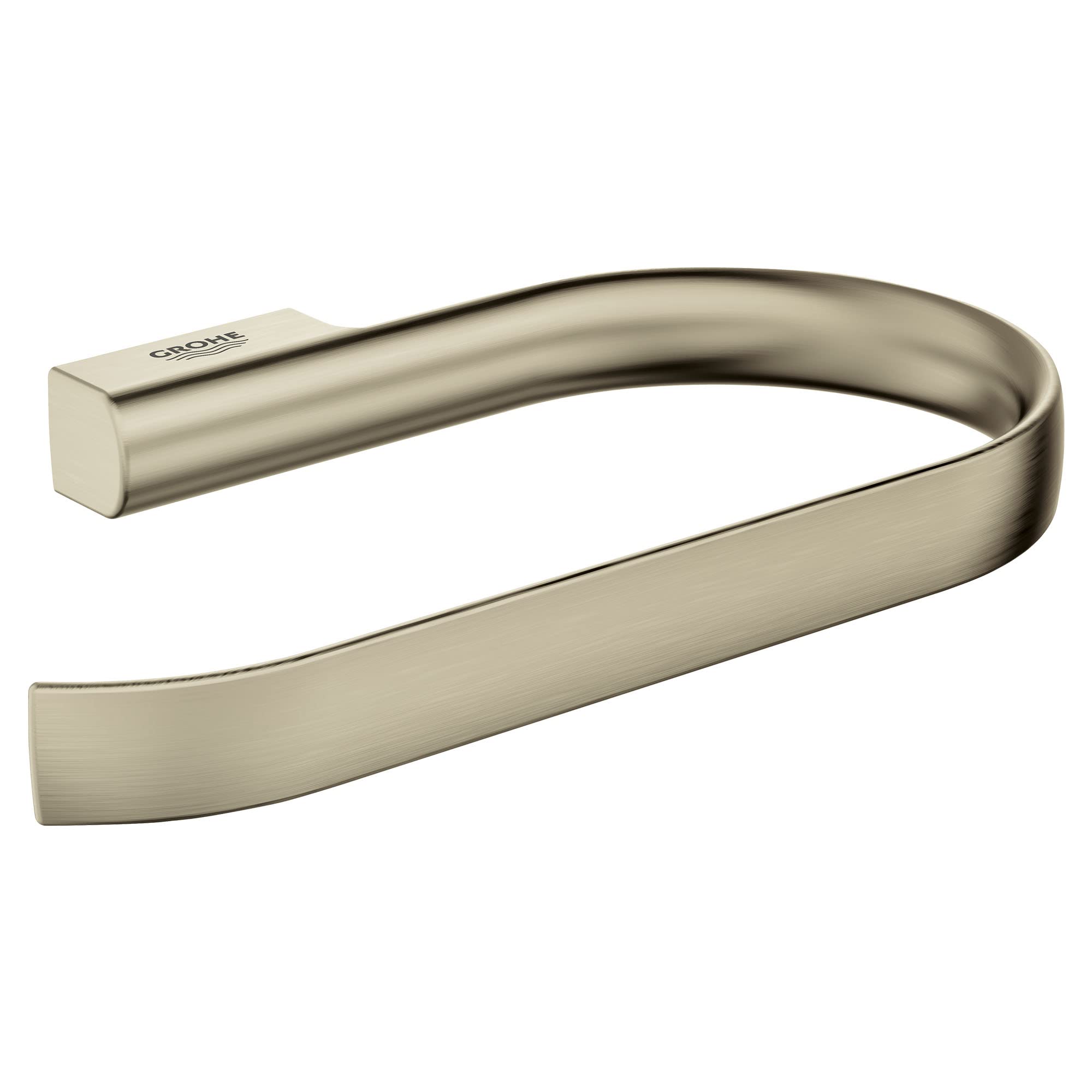 Grohe 40974EN0 Chrome Toilet Paper Holder - Modern Bathroom Hardware for Wall Mounting | Perfect for Home, Hotel & Office Restrooms