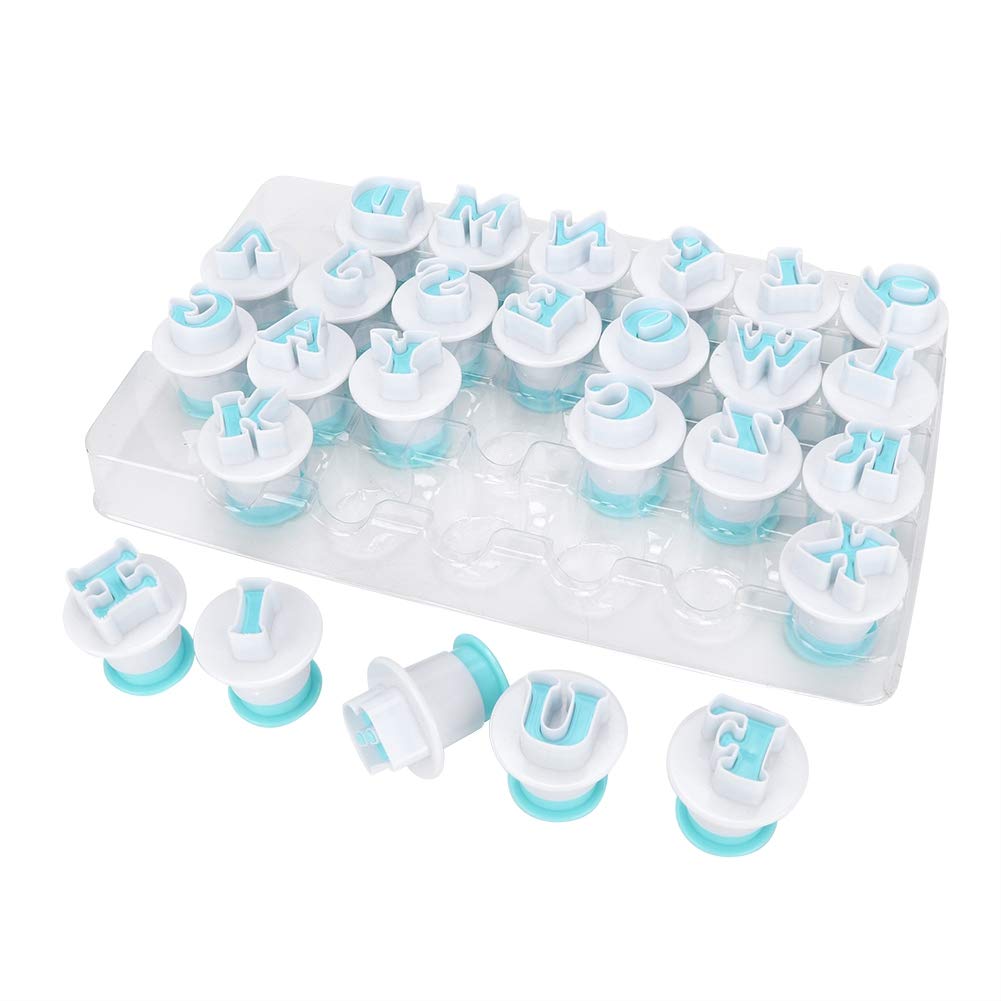 26PCS Alphabet Cookie Cutter Set - Uppercase Letter Baking Molds for DIY Biscuits, Fondant, Sugar Cookies | Perfect for Birthday Parties, Christmas Baking & Home Baking Decorations