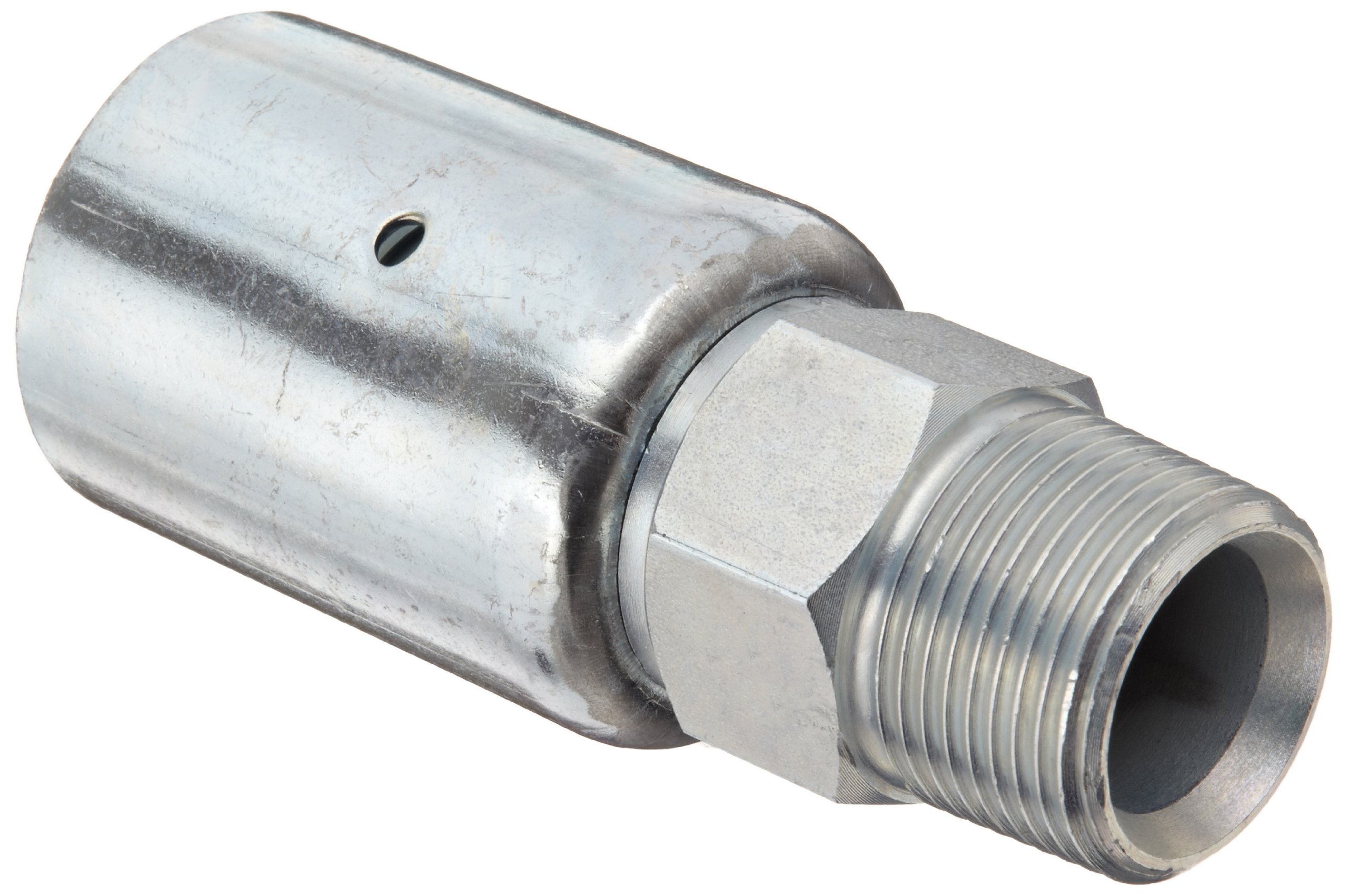 Dixon Holedall 16P3 Plated Carbon Steel Hose Fitting - 1